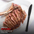 Stock Your Home - 125-Count Plastic Knives, Heavy Duty Disposable Silverware for Dinner, Bulk Cutlery in Black
