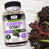 Kaya Naturals Elderberry Immune Support, 1200mg Elderberry Extract, Premium Antioxidant Vitamins, 30 Count