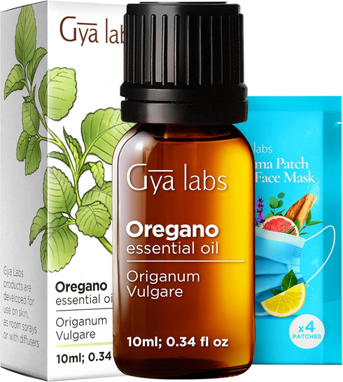 Set Set 2x0.34 oz Tea Tree Oil for Skin & Oregano Oil Essential Oil for Skin - Aromatherapy Grade Essential Oils - fl