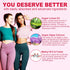 Sugar-Free Methylated Multivitamin for Women Gummies with Algae Calcium, Vitamin A, C, D3, E, K, B12, Iron, Biotin