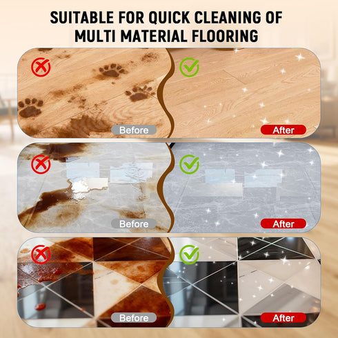 QKLYXEN 2 (Q5/Q7/Q8/Q10/S7/S8/Saros 10R/F25/Qrevo Bottle Floor Cleaning Solution Compatible with Roborock Series)