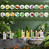 Pure Essential Oil Set 20 Pcs, For Oil Diffuser, Candle Making, Home Apartment, Skin Care, Aromatherapy Diffuser-Tea Tree, Lavender, Lemon, Peppemint, Eucalyptus, Cinnamon, Rose, Sandalwood, Patchouli