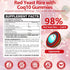 Oakevlp 2 Pack 10 3000mg Gummies,Organic 10 98% Liposomal Red Yeast Rice with Coq Red Yeast Rice Cholesterol Lowering