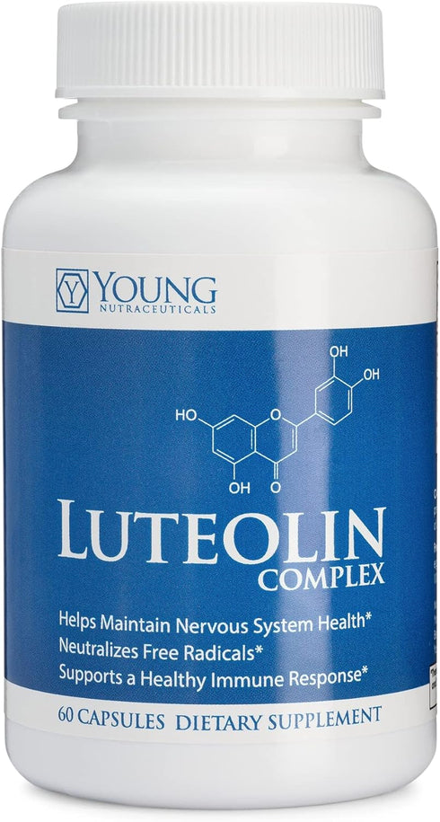 Mirica YoungNutra Luteolin Complex - Supports Healthy Immune Response and Nervous System Health - 60 Capsules