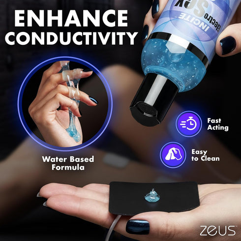 Zeus electrosex 8.5oz Zeus Incite Electrosex Gel