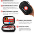 Mini First Aid Kit, 100 Pieces Water-Resistant Hard Shell Case for Travel, Outdoor, Home, Office