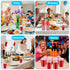 PLMMOUT 240 Pack Cups,12 oz Red Plastic Shot Cups, Disposable Party Cup, Red Plastic Drinking Cup for Wedding Picnics