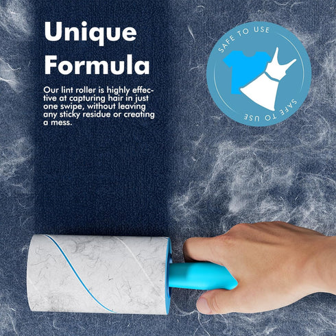 Lint Rollers for Pet Hair, Extra Sticky, 1200 Sheets Mega Value Set for Dog and Cat Hair Removal