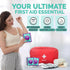 Instant Ice Cold Pack (6” x 5”) - 25 Disposable Instant Ice Packs for Injuries, Cold Compress for Pain Relief,