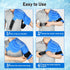 Shoulder Ice Pack Wrap - Larger Rotator Cuff Cold Therapy Support Brace for Pain Relief, Reusable Gel Compress