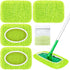 Reusable Microfiber Pads Compatible with Sweeper Mop, Washable Wet Pads Refill &