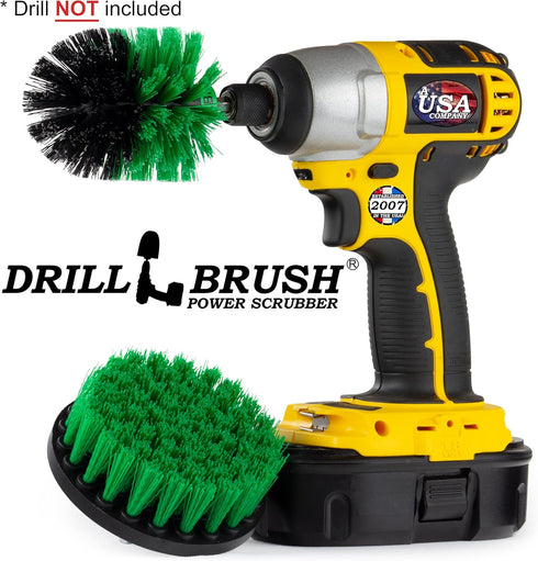 Kitchen Cleaning Supplies - Cast Iron Skillet Scrubber, Pots and Pans Brush, Oven Rack Tool, Sink Scrubbing Brush