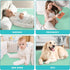 Washable Underpads, 36" x 72", 3 Pack - Reusable Heavy Absorbency Incontinence Pads for Kids, Adults, Pets - Waterproof