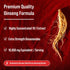 NutraChamps Korean Red Panax Ginseng Capsules - Extra Strength for Energy, Focus, Performance, Vitality, Immune Support