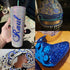Honbay 1440 Pieces SS20 5mm Hotfix Rhinestones, Sparkly Flatback Round Crystal Gems (Royal Blue)