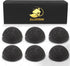 Konjac Organic Cleansing Exfoliating Facial Sponges Set - Natural Charcoal Face Sponge for Skincare