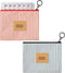 Minatee 2 Pcs Birth Control Pill Packet, 4.7 x 3.6 Inch Canvas Wallet