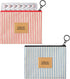 Minatee 2 Pcs Birth Control Pill Packet, 4.7 x 3.6 Inch Canvas Wallet