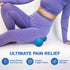 Peanut Massage Ball - Double Lacrosse Massage Ball & Mobility Ball for Physical Therapy - Deep Tissue Massage Tool