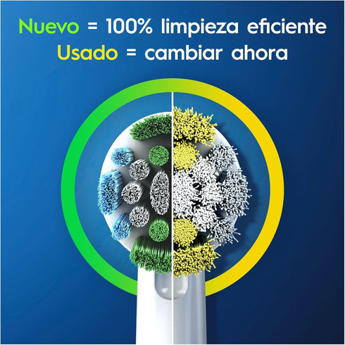 Oral-B Braun Precision Clean Toothbrush Heads | Cleanmaximiser Bristles | Pack of 8 in Letterbox Packaging