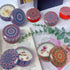 Scented Candles, Blue Wind Chimes Aromatherapy Candles for Home, Long Burn Scented Candles with Lid, Sustainable Use