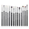 Jessup Eye Makeup Brushes Set, Professional 15pcs with Eyeshadow Blending and Eyeliner Brushes
