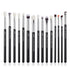 Jessup Eye Makeup Brushes Set, Professional 15pcs with Eyeshadow Blending and Eyeliner Brushes