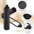 Syhood 60 Pieces Satin Foam Sponge Hair Rollers, Soft Foam Hair Styling Curlers, Flexible Hairdressing Curlers (Black)