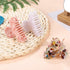 WILLBOND 6 Pieces Medium Hair Claw Clips, 2.6 Inch Tortoise Shell Clip, French Style Barrettes for Women Girls