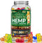 WELLUTION Hemp Gummies 1,500,000 XXL High Potency, Fruity Gummy Bear with Hemp Oil Supplements
