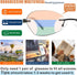 Rimless Multifocus Reading Glasses Women Progressive Multifocal No Line Bifocal Reader Blue Light Computer Eyeglasses