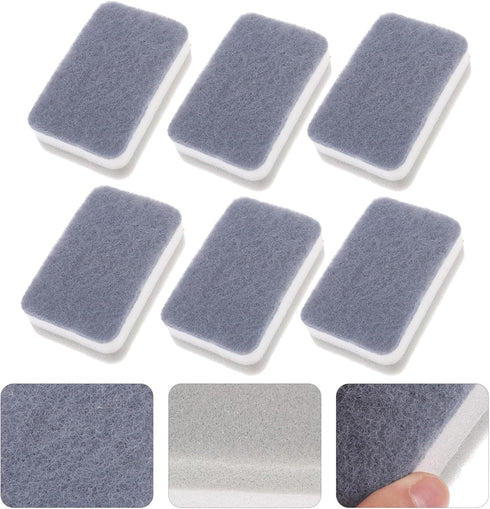NOLITOY 15Pcs Cleaning Scrub Sponges for Kitchen, Dishes, Bathroom, Car Wash