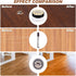 SEISSO Wood Furniture Repair Kit, 12pcs Touch Up Markers and Wood Putty, Hardwood Floor Repair Kit