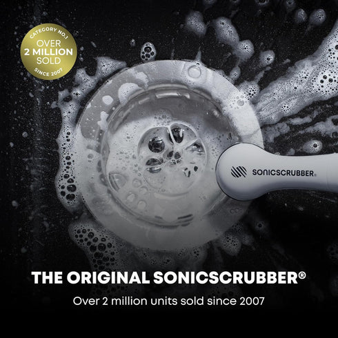 SonicScrubber Household Cleaning Brush Power Scrubber - Electric Spin Scrubber Brush for Home, Kitchen & Bathroom