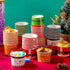 Zhehao 60 9 oz 6 Pcs Christmas Ice Cream Bowls and Paper Cups - Disposable Soup and Snack Cups for Picnic Party