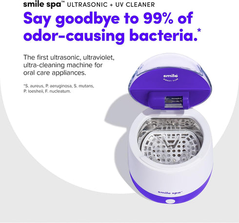 SmileDirectClub Ultrasonic and UV Cleaning Machine, Smile Spa for Aligners, Retainers, Toothbrush Heads, and More