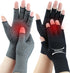 2 Pairs Arthritis Gloves - Compression Gloves for Pain Relief, Fingerless Hand Gloves for Men & Women, Medium
