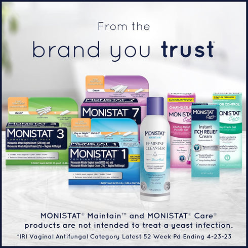 Monistat Instant Itch Relief Spray for Women, Maximum Strength Feminine Care, 2 oz