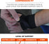 Ergodyne ProFlex 420 Wrist Wrap with Thumb Loop, Black, Large/X-Large