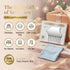 HUGJOG Metal Gua Sha Scalp Massage Tool - Multi-Edge Metal Head Massager & Scalp Scrubber, Portable Gua Sha Comb