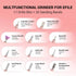 MelodySusie Electric Nail Drill Machine, PC120I Portable Efile Set for Acrylic Gel Nails, Manicure Tool with Nail Drill