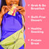 MAGIC SPOON Treats - High Protein, Low Carb, Keto Friendly Cereal Bar, On-The-Go Healthy Snack (Birthday Cake, 8 Bars)