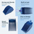 Premium XL Clipper Guards Set, Extra Strong 1.75" (#14), 1.5" (#12), 1.25" (#10) Large Guide Comb for Wahl Clippers