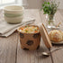 Ninehaoou 100 8 oz Pcs Paper Soup Containers with Lids Disposable Kraft Paper Food Container Hot and Cold Soup Bowls