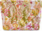 STARDW Aesthetic Floral Makeup Bag Travel Toiletry Bag for Women Girls Large Cute Organizer Zipper Pouch