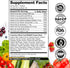 Vita Fruits and Veggies Capsules, 25 Superfood Ingredients, 60 Count Multivitamin for Men and Women