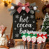 YIXAXKAO 50 Set Hot Chocolate Bar Accessories Cone Cellophane Bag Chocolate Marshmallow Bags with Hot Cocoa Label