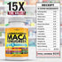 NEW AGE 5000mg Ashwagandha, 5000mg Maca Root, 3000mg Fenugreek Supplement with Ginseng & Tongkat Ali - 120 Count