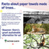 MOTHER EARTH Bamboo Paper Towels | 2-Ply, 3 Rolls, 250 Sheets per Roll | Gentle for Sensitive Skin & Daily Cleaning Tasks
