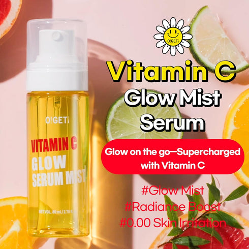 Vitamin C Serum Mist | Vitamin C, Hyaluronic Acid, Moisturizing Mist for Face, All Skin Types, Korean Skincare, 2.70